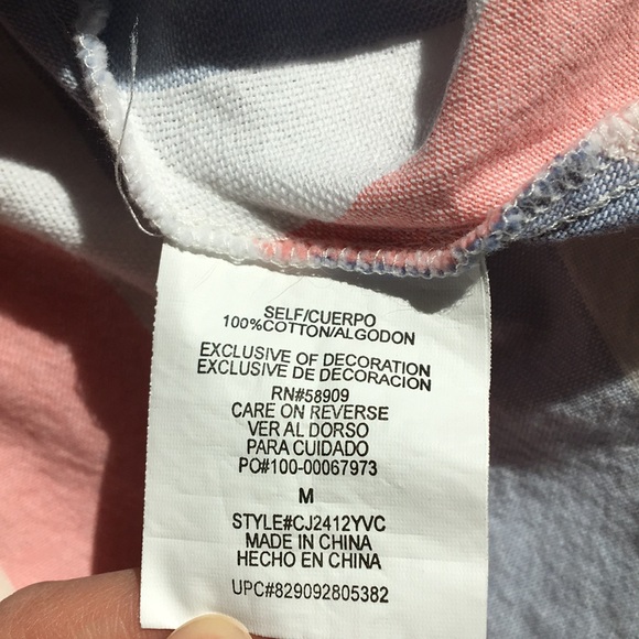 4/$20 striped summer top - Picture 4 of 4